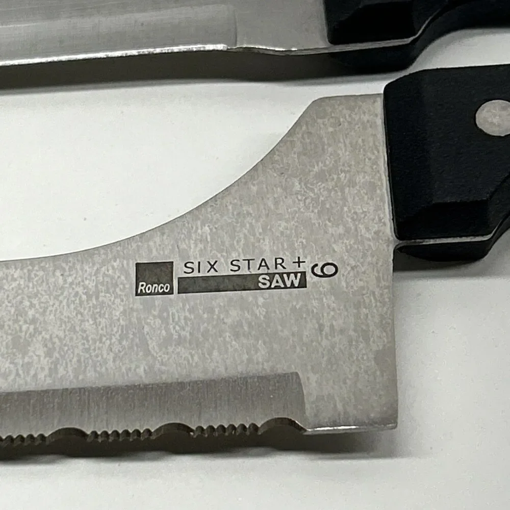 Ronco Knife Set - #4,5,6‎ & 7 Used Six Star Knifes - Good Condition